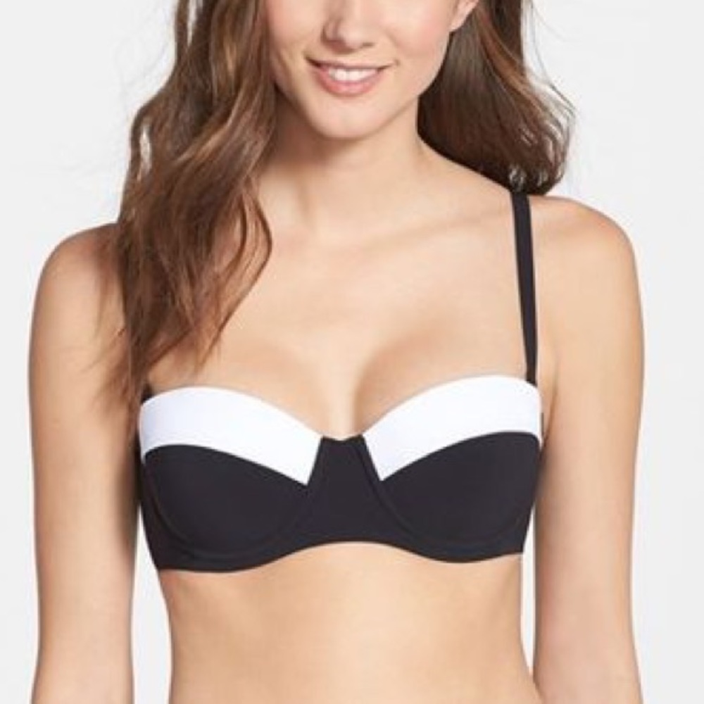 Tory Burch Lipsi Colorblock Underwire Swim Top
